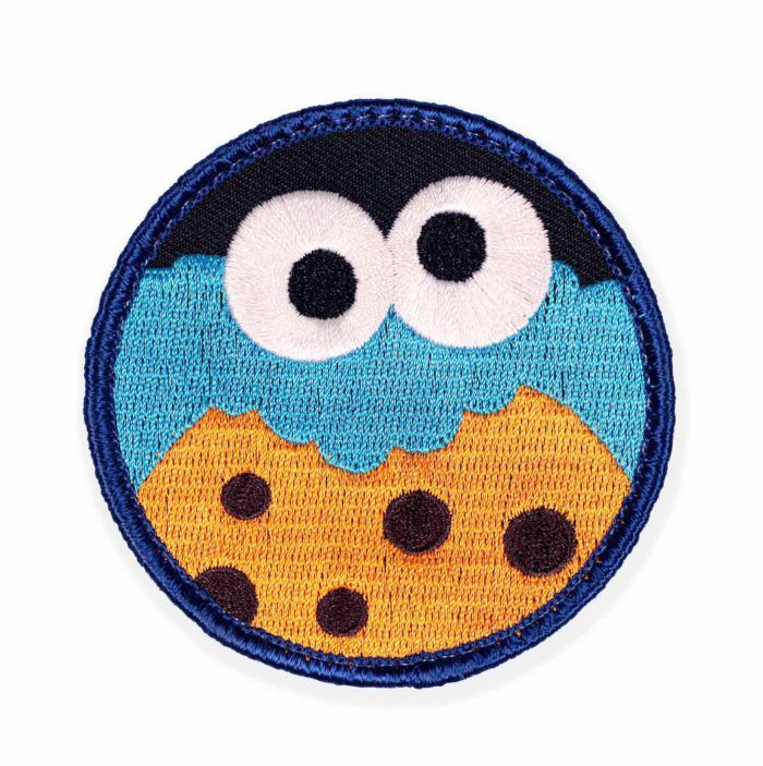 Sesame Street Cookie Monster patch