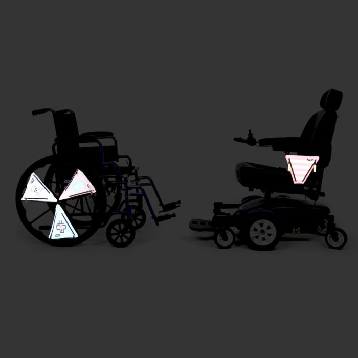 PunkinPies on Wheelchairs in the dark