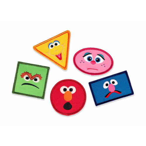 Sesame Street Emoji Patches
